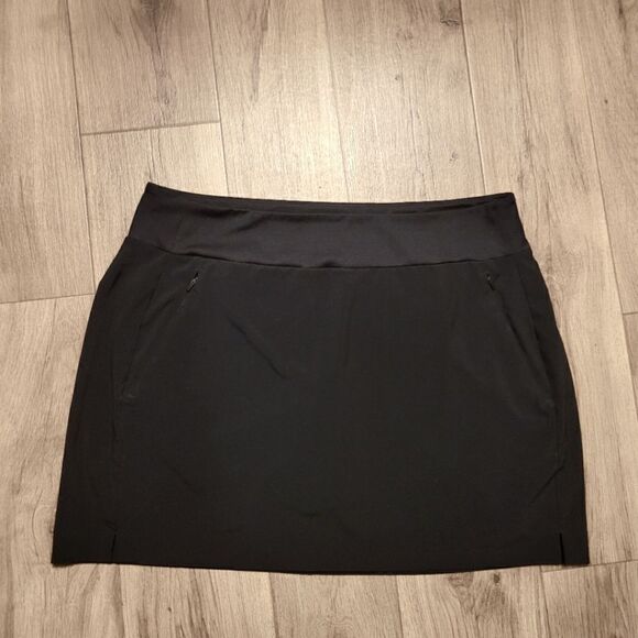 COPY - Athleta Soho Skort Activewear Black Size 14 - Picture 1 of 6